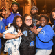 Members of Phi Beta Sigma Fraternity, Inc. and Zeta Phi Beta Sorority, Inc. attend ‘School Daze’ 30th Anniversary Screening at The Fox Theatre on February 19, 2018 in Atlanta, Georgia.